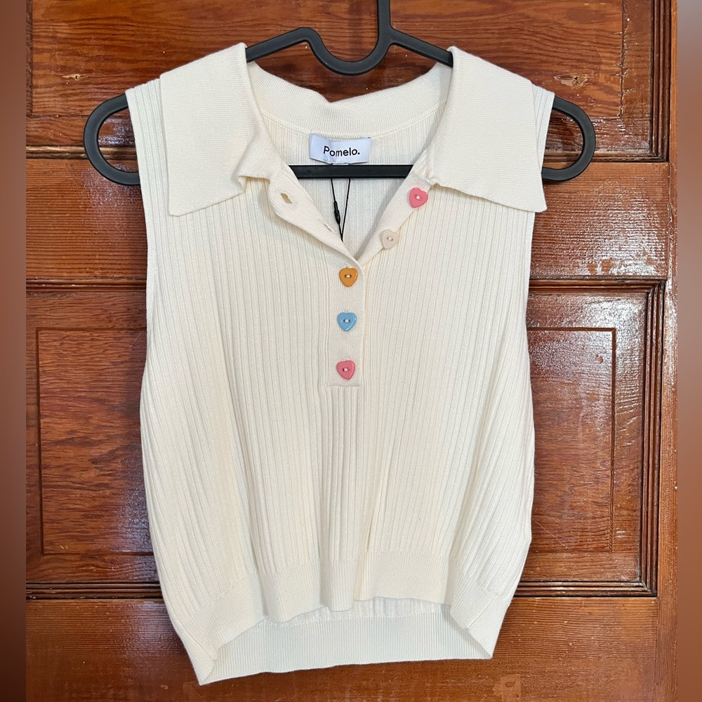 Pomelo Sleeveless Croptop